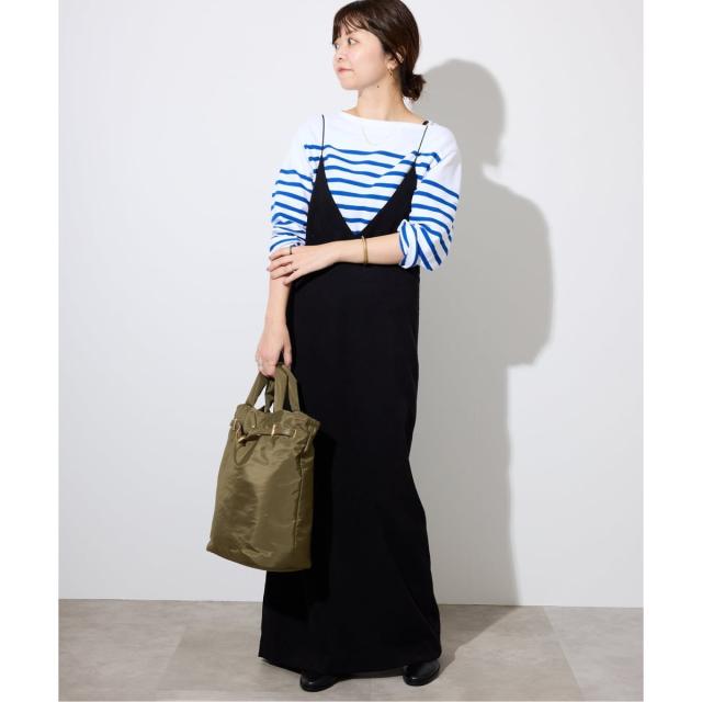 スローブ イエナ（SLOBE IENA）/スウェードライクキャミワンピース