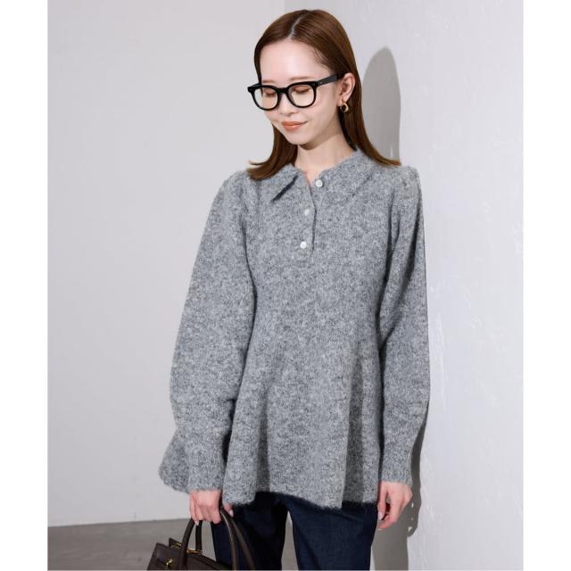 スローブ イエナ（SLOBE IENA）/ペプラムニット