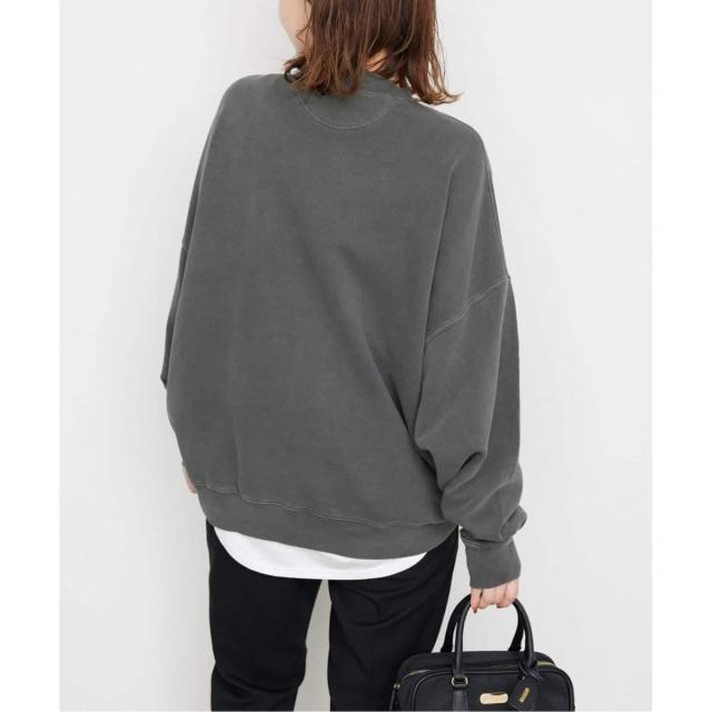 スローブ イエナ（SLOBE IENA）/《WEB限定/追加3予約》ビックシルエットピグメント裏毛プルオーバー