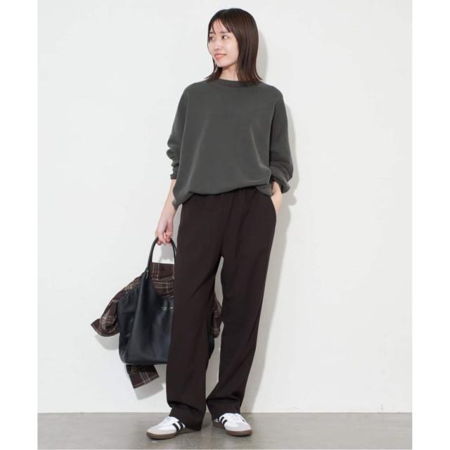 スローブ イエナ（SLOBE IENA）/《WEB限定/追加3予約》ビックシルエットピグメント裏毛プルオーバー