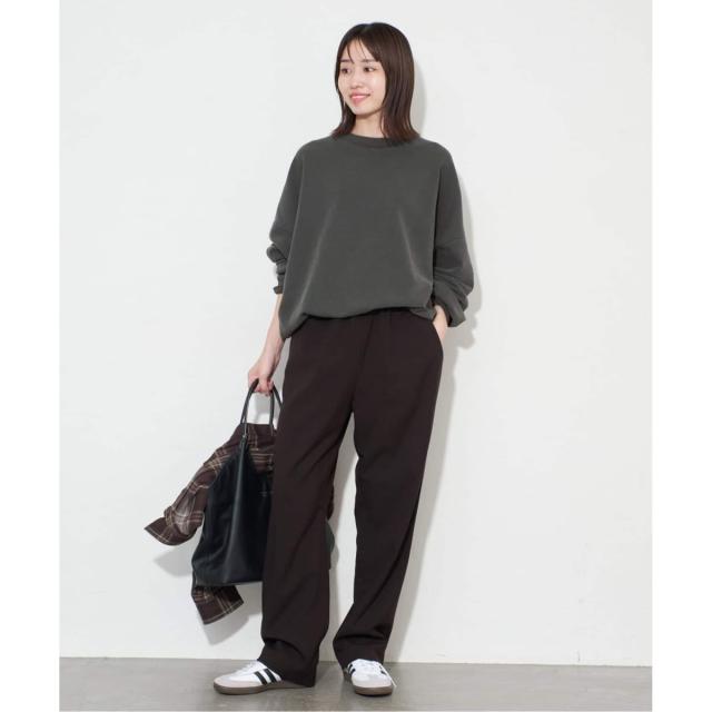 スローブ イエナ（SLOBE IENA）/《WEB限定/追加3予約》ビックシルエットピグメント裏毛プルオーバー