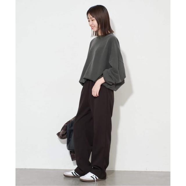 スローブ イエナ（SLOBE IENA）/《WEB限定/追加3予約》ビックシルエットピグメント裏毛プルオーバー