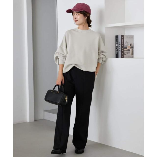 スローブ イエナ（SLOBE IENA）/《WEB限定/追加3予約》ビックシルエットピグメント裏毛プルオーバー