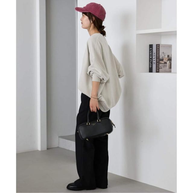 スローブ イエナ（SLOBE IENA）/《WEB限定/追加3予約》ビックシルエットピグメント裏毛プルオーバー