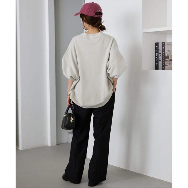 スローブ イエナ（SLOBE IENA）/《WEB限定/追加3予約》ビックシルエットピグメント裏毛プルオーバー