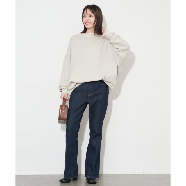 スローブ イエナ（SLOBE IENA）/《WEB限定/追加3予約》ビックシルエットピグメント裏毛プルオーバー