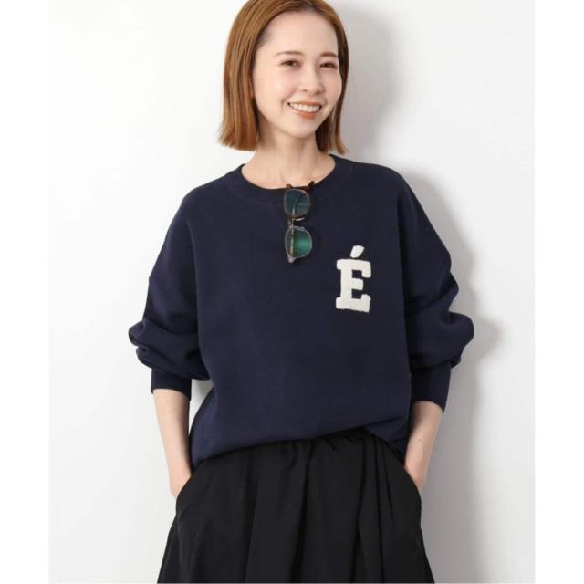 スローブ イエナ（SLOBE IENA）/《WEB限定カラー有り/追加3》サガラ刺繍スウェットライクニット