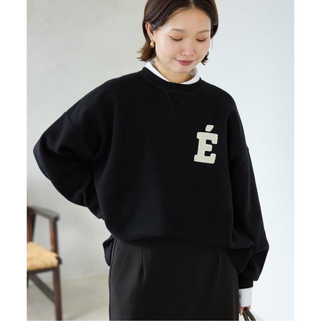 スローブ イエナ（SLOBE IENA）/《WEB限定カラー有り/追加3》サガラ刺繍スウェットライクニット
