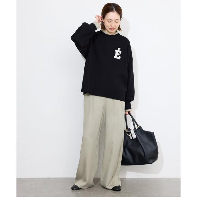 スローブ イエナ（SLOBE IENA）/《WEB限定カラー有り/追加3》サガラ刺繍スウェットライクニット