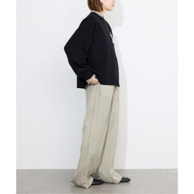 スローブ イエナ（SLOBE IENA）/《WEB限定カラー有り/追加3》サガラ刺繍スウェットライクニット