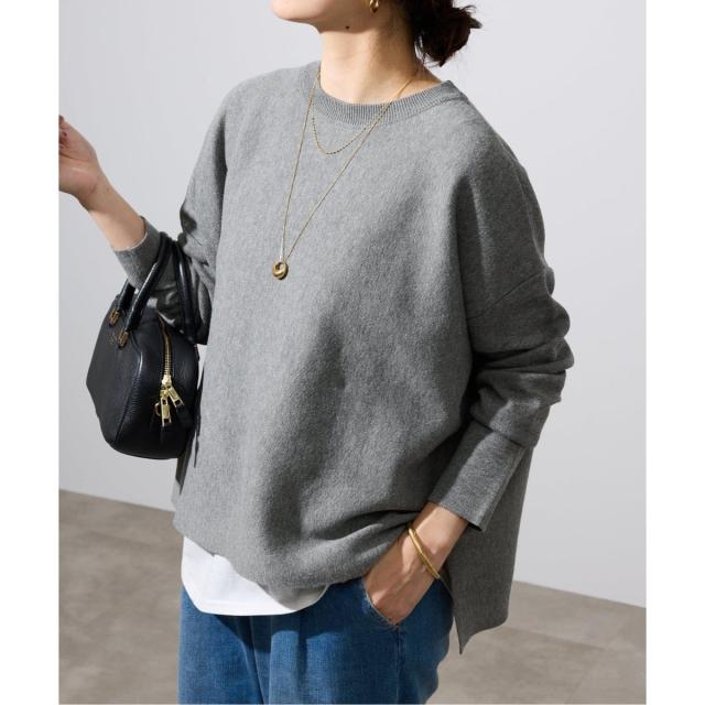 スローブ イエナ（SLOBE IENA）/《セットアップ対応可/WEB限定/追加3》コットンダブルフェイスプルオーバー