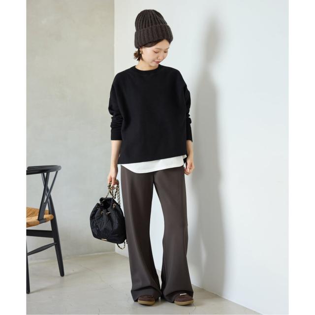 スローブ イエナ（SLOBE IENA）/《セットアップ対応可/WEB限定/追加3》コットンダブルフェイスプルオーバー