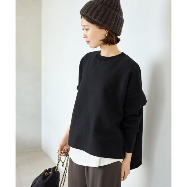 スローブ イエナ（SLOBE IENA）/《セットアップ対応可/WEB限定/追加3》コットンダブルフェイスプルオーバー