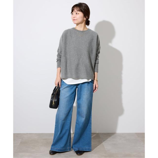 スローブ イエナ（SLOBE IENA）/《セットアップ対応可/WEB限定/追加3》コットンダブルフェイスプルオーバー