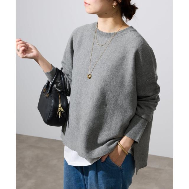 スローブ イエナ（SLOBE IENA）/《セットアップ対応可/WEB限定/追加3》コットンダブルフェイスプルオーバー