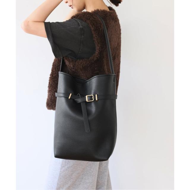 スローブ イエナ（SLOBE IENA）/《WEB限定/追加4》SLOBE ベルトスクエアトートバッグ