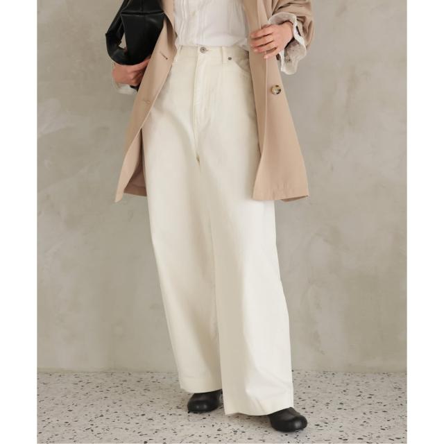 スローブ イエナ（SLOBE IENA）/《予約》LE DENIM カーブバギーデニムパンツ