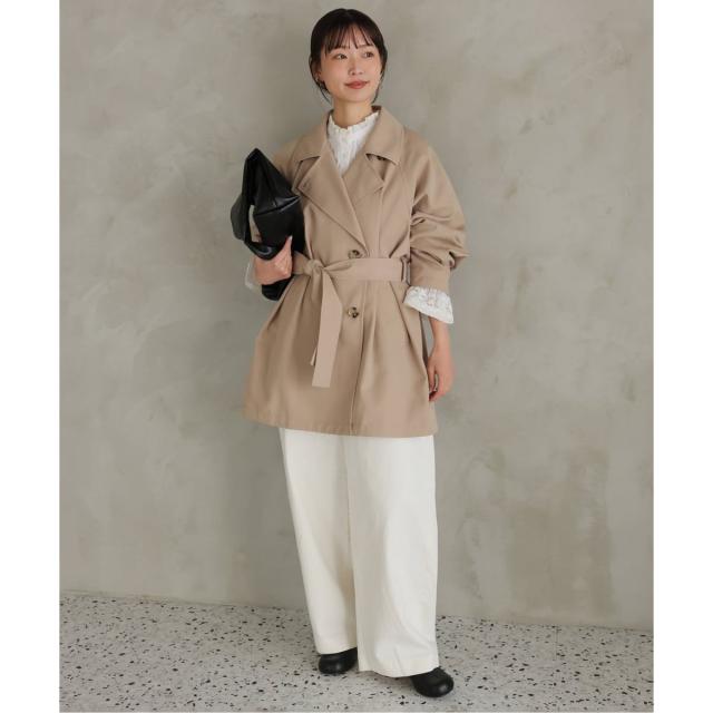 スローブ イエナ（SLOBE IENA）/《予約》LE DENIM カーブバギーデニムパンツ