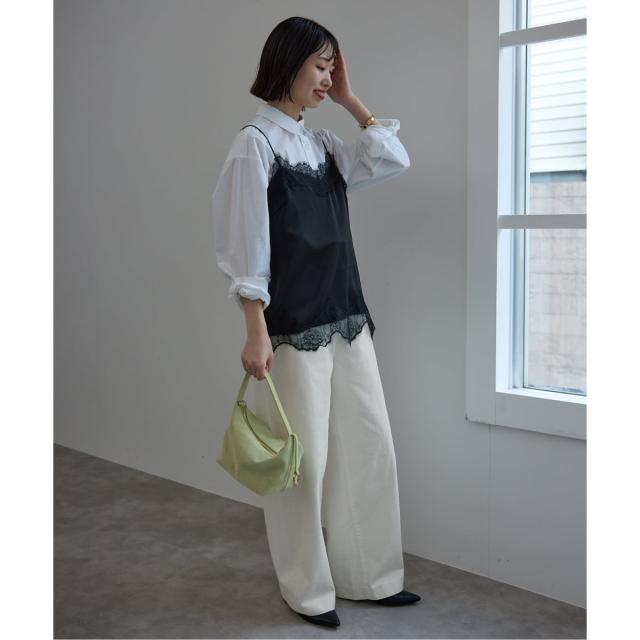 スローブ イエナ（SLOBE IENA）/《予約》LE DENIM カーブバギーデニムパンツ