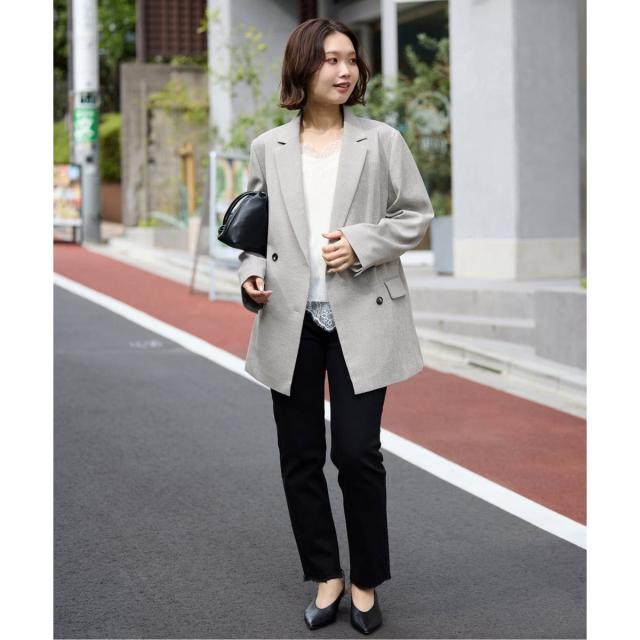 スローブ イエナ（SLOBE IENA）/《セットアップ対応可/追加2予約》ウォッシャブルツイルダブルジャケット