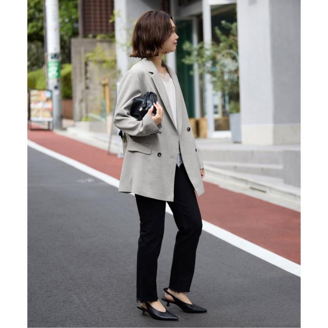 スローブ イエナ（SLOBE IENA）/《セットアップ対応可/追加2予約》ウォッシャブルツイルダブルジャケット