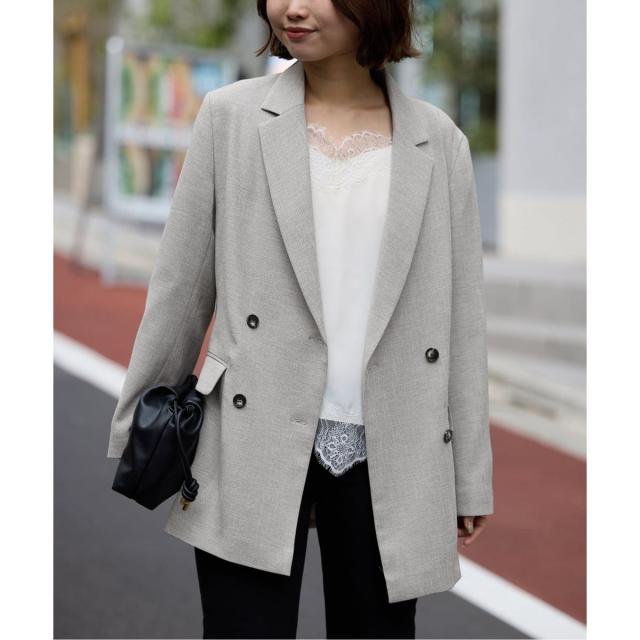 スローブ イエナ（SLOBE IENA）/《セットアップ対応可/追加2予約》ウォッシャブルツイルダブルジャケット