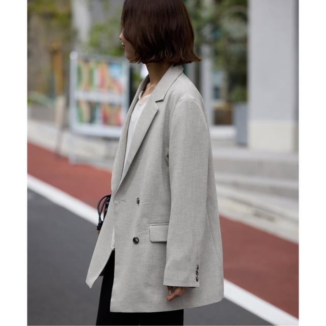 スローブ イエナ（SLOBE IENA）/《セットアップ対応可/追加2予約》ウォッシャブルツイルダブルジャケット