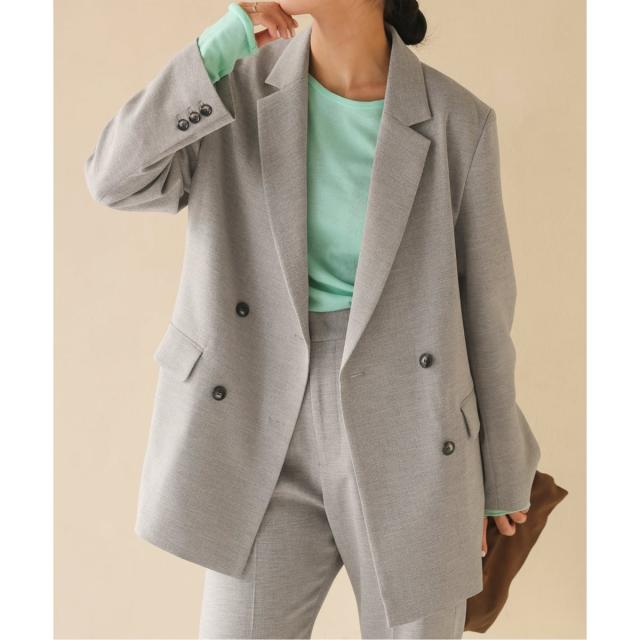 スローブ イエナ（SLOBE IENA）/《セットアップ対応可/追加2予約》ウォッシャブルツイルダブルジャケット