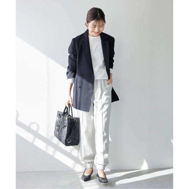 スローブ イエナ（SLOBE IENA）/《セットアップ対応可/追加2予約》ウォッシャブルツイルダブルジャケット