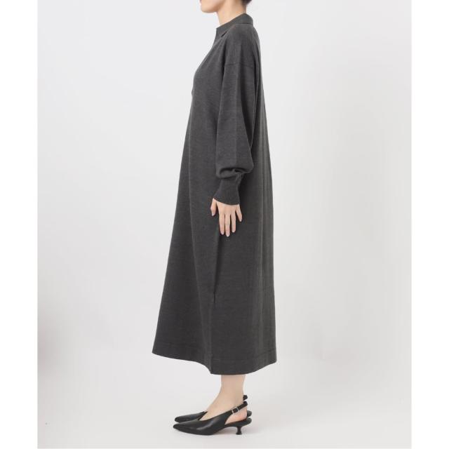 スローブ イエナ（SLOBE IENA）/《予約》スキッパーニットワンピース