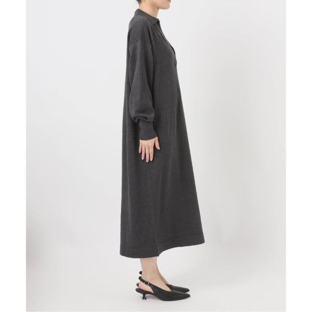 スローブ イエナ（SLOBE IENA）/《予約》スキッパーニットワンピース