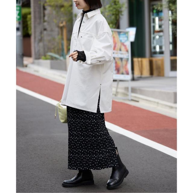 スローブ イエナ（SLOBE IENA）/《予約》LE DENIM フィールドオーバーチュニック