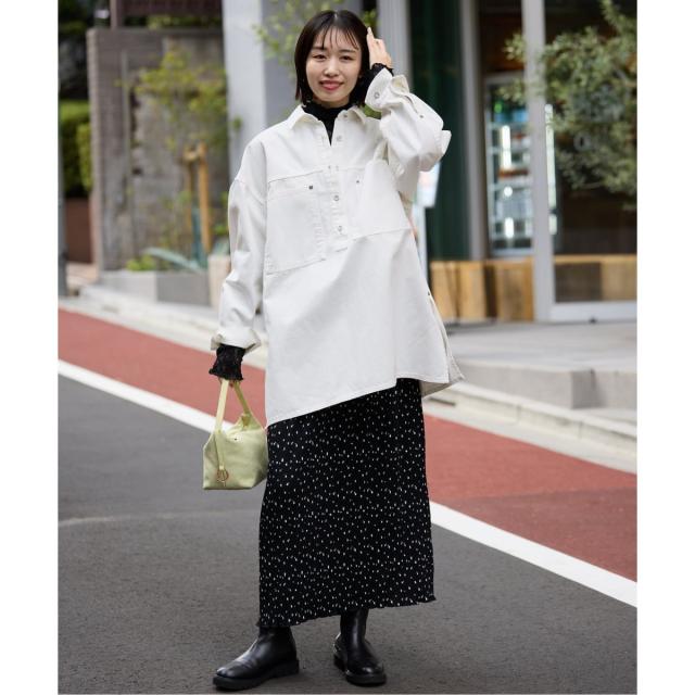 スローブ イエナ（SLOBE IENA）/《予約》LE DENIM フィールドオーバーチュニック