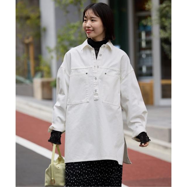 スローブ イエナ（SLOBE IENA）/《予約》LE DENIM フィールドオーバーチュニック