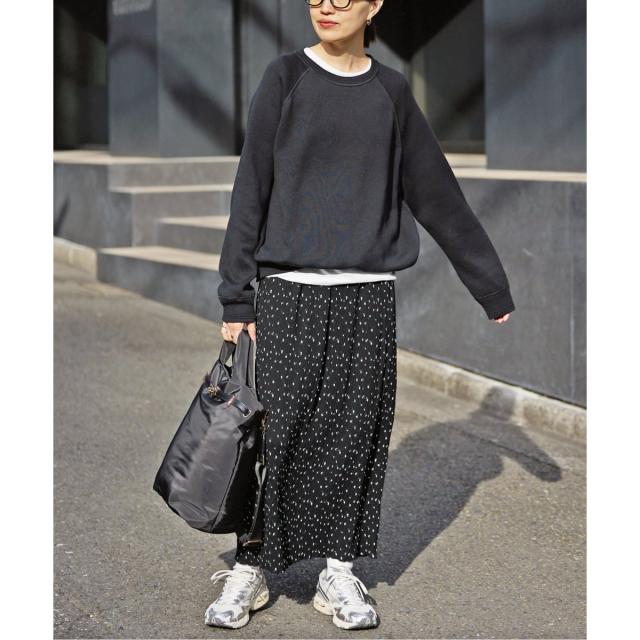 スローブ イエナ（SLOBE IENA）/《予約》flower pleats アイラインスカート