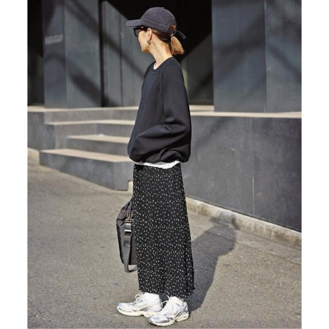 スローブ イエナ（SLOBE IENA）/《予約》flower pleats アイラインスカート