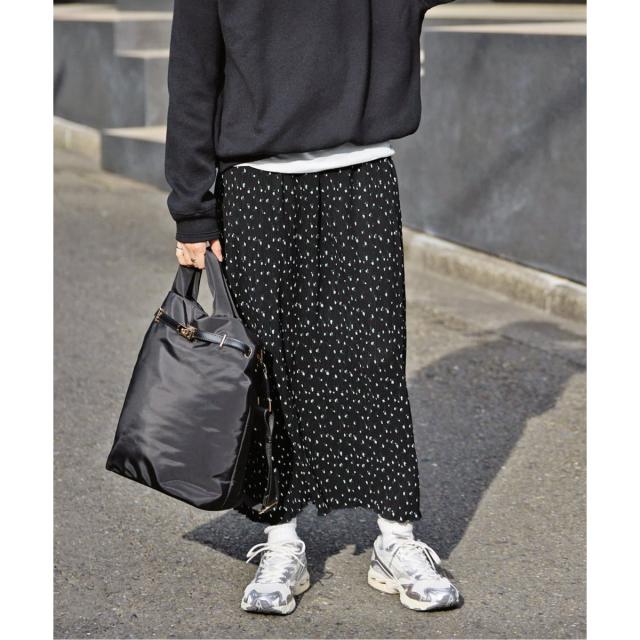 スローブ イエナ（SLOBE IENA）/《予約》flower pleats アイラインスカート