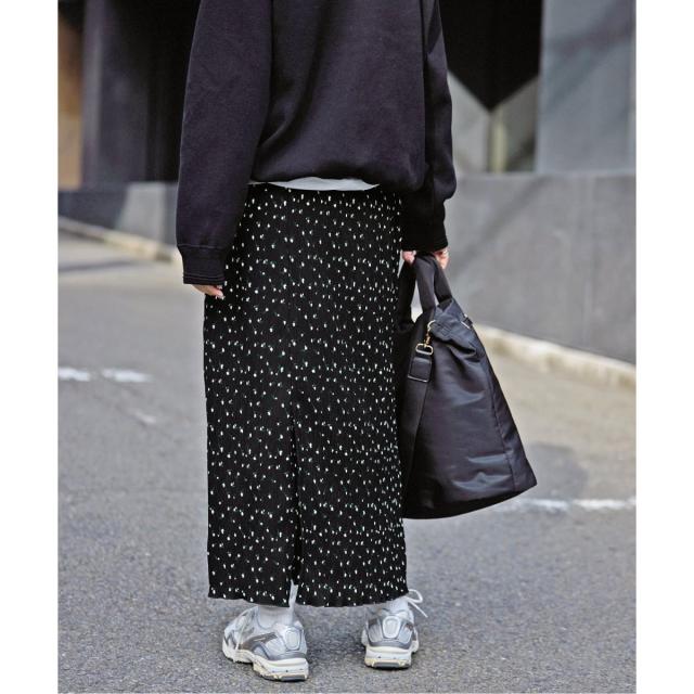 スローブ イエナ（SLOBE IENA）/《予約》flower pleats アイラインスカート