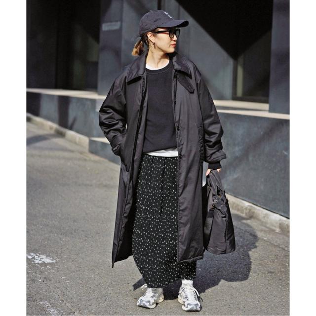 スローブ イエナ（SLOBE IENA）/《予約》flower pleats アイラインスカート