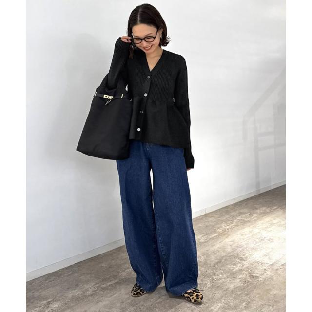 スローブ イエナ（SLOBE IENA）/《予約》Vネックペプラムカーディガン