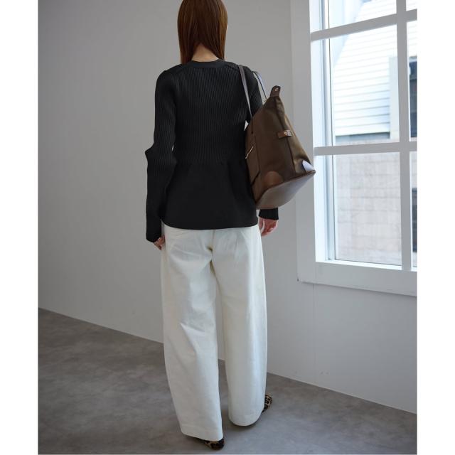 スローブ イエナ（SLOBE IENA）/《予約》Vネックペプラムカーディガン