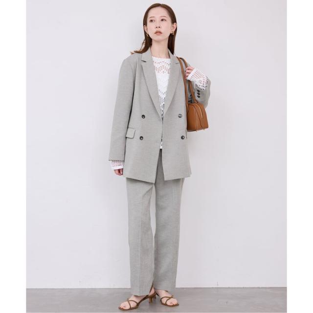 スローブ イエナ（SLOBE IENA）/《セットアップ対応可/3サイズ展開/予約》ウォッシャブルツイルストレートパンツ