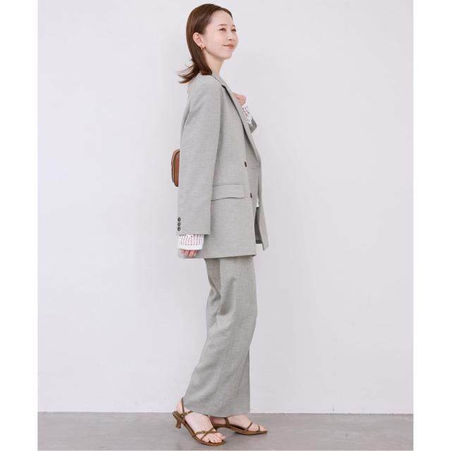 スローブ イエナ（SLOBE IENA）/《セットアップ対応可/3サイズ展開/予約》ウォッシャブルツイルストレートパンツ