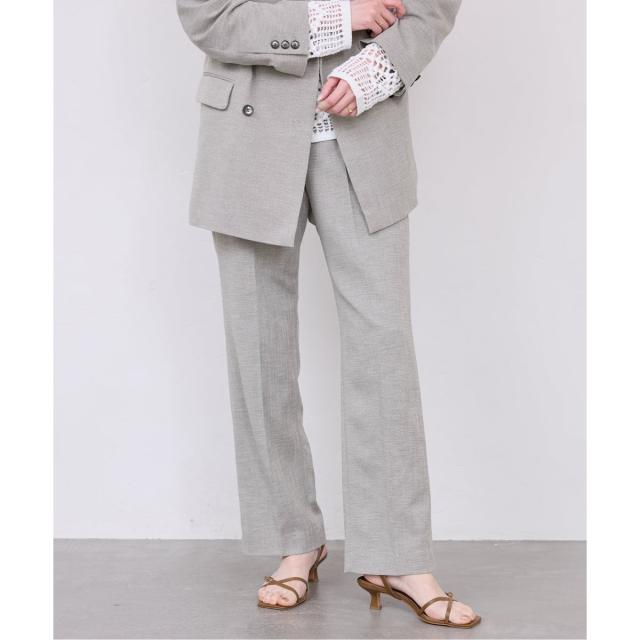 スローブ イエナ（SLOBE IENA）/《セットアップ対応可/3サイズ展開/予約》ウォッシャブルツイルストレートパンツ