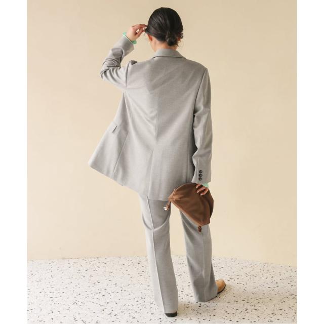 スローブ イエナ（SLOBE IENA）/《セットアップ対応可/3サイズ展開/予約》ウォッシャブルツイルストレートパンツ