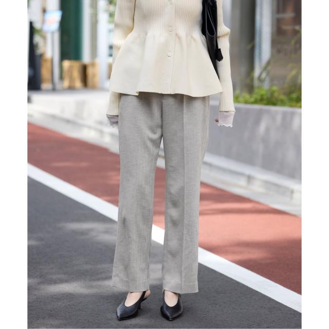 スローブ イエナ（SLOBE IENA）/《セットアップ対応可/3サイズ展開/予約》ウォッシャブルツイルストレートパンツ