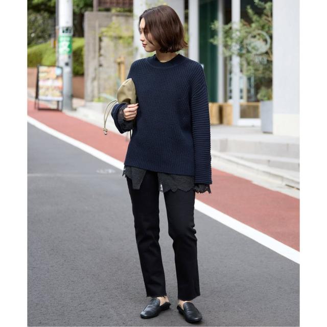 スローブ イエナ（SLOBE IENA）/《予約》チュールレースブラウス