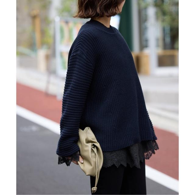 スローブ イエナ（SLOBE IENA）/《予約》チュールレースブラウス