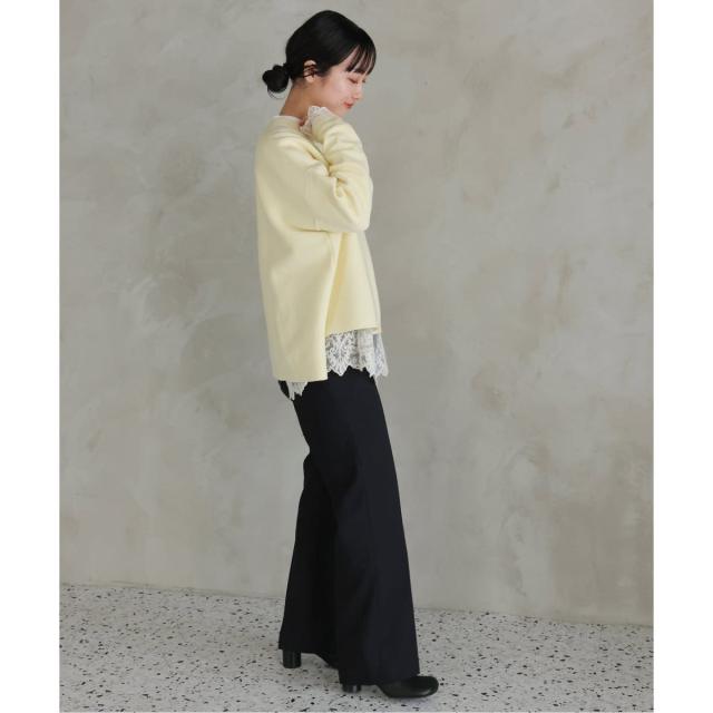 スローブ イエナ（SLOBE IENA）/《予約》チュールレースブラウス