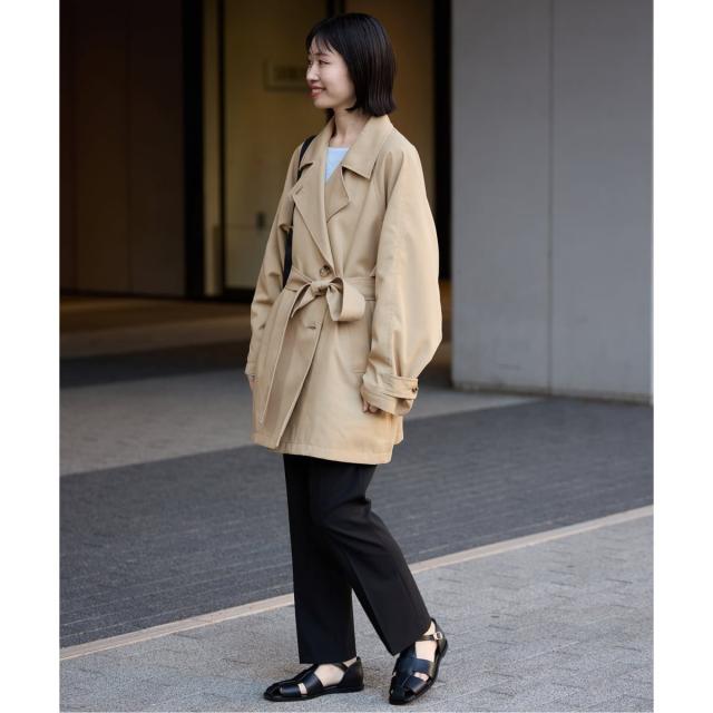 スローブ イエナ（SLOBE IENA）/《セットアップ対応可/予約》撥水ミドルトレンチコート